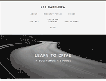 Tablet Screenshot of leosdrivingschool.com